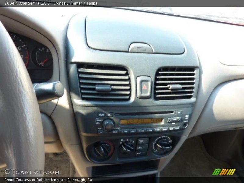 Bronze Shimmer / Taupe 2004 Nissan Sentra 1.8 S
