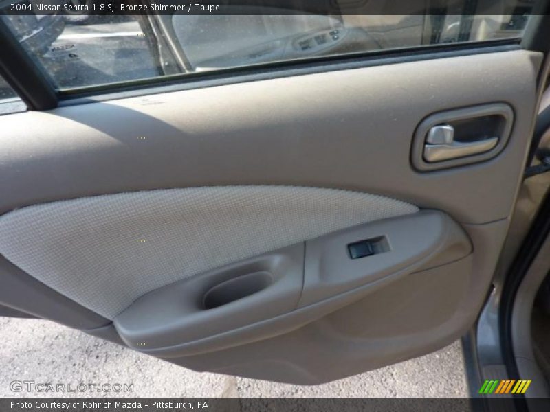 Bronze Shimmer / Taupe 2004 Nissan Sentra 1.8 S