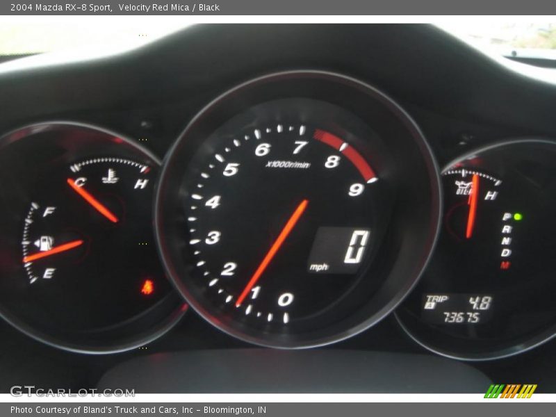 Velocity Red Mica / Black 2004 Mazda RX-8 Sport