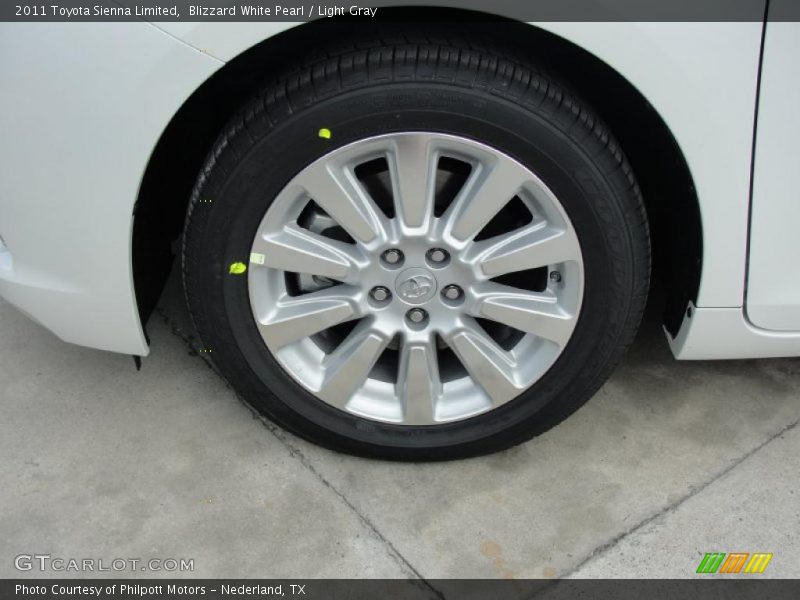  2011 Sienna Limited Wheel