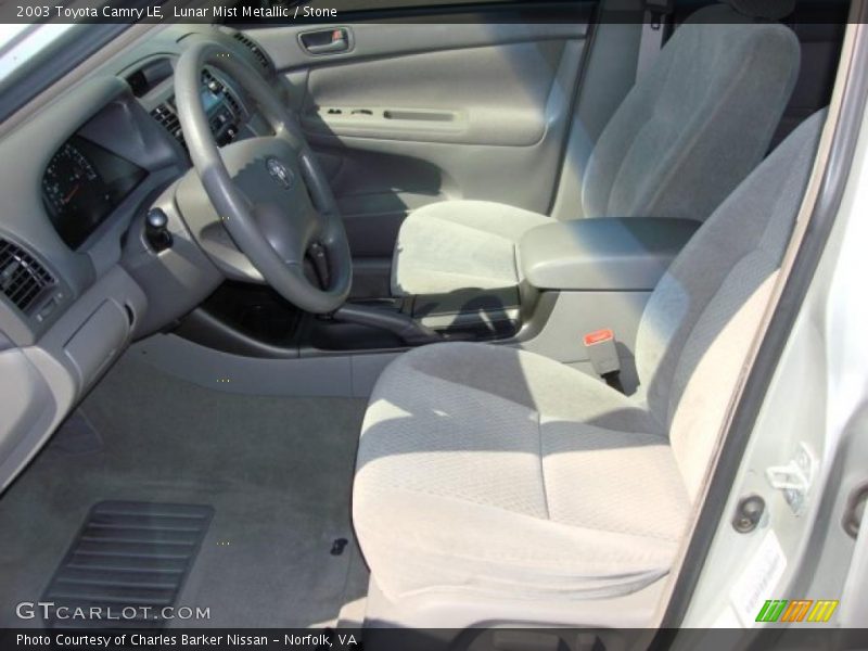 Lunar Mist Metallic / Stone 2003 Toyota Camry LE