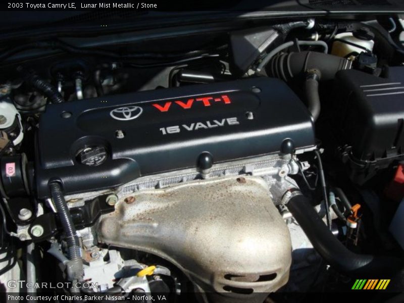 Lunar Mist Metallic / Stone 2003 Toyota Camry LE