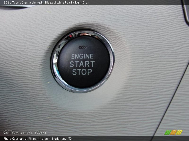 Controls of 2011 Sienna Limited