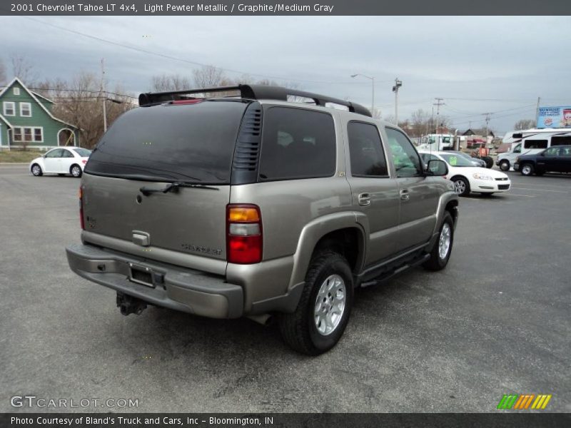 Light Pewter Metallic / Graphite/Medium Gray 2001 Chevrolet Tahoe LT 4x4