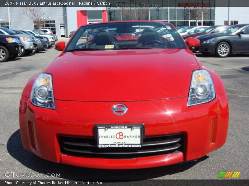 Redline / Carbon 2007 Nissan 350Z Enthusiast Roadster