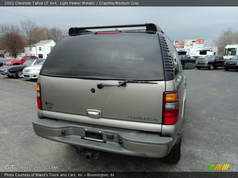 Light Pewter Metallic / Graphite/Medium Gray 2001 Chevrolet Tahoe LT 4x4