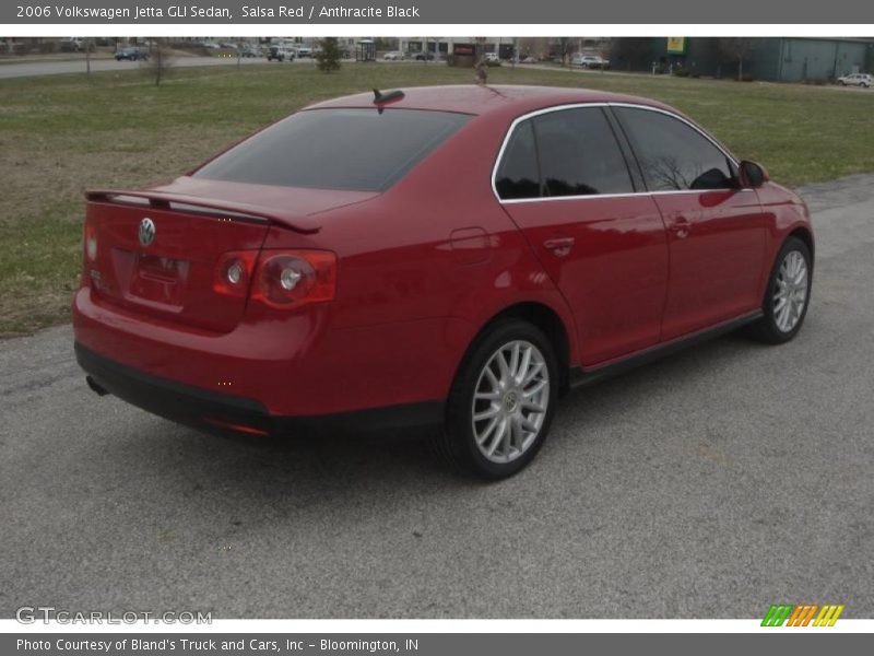 Salsa Red / Anthracite Black 2006 Volkswagen Jetta GLI Sedan