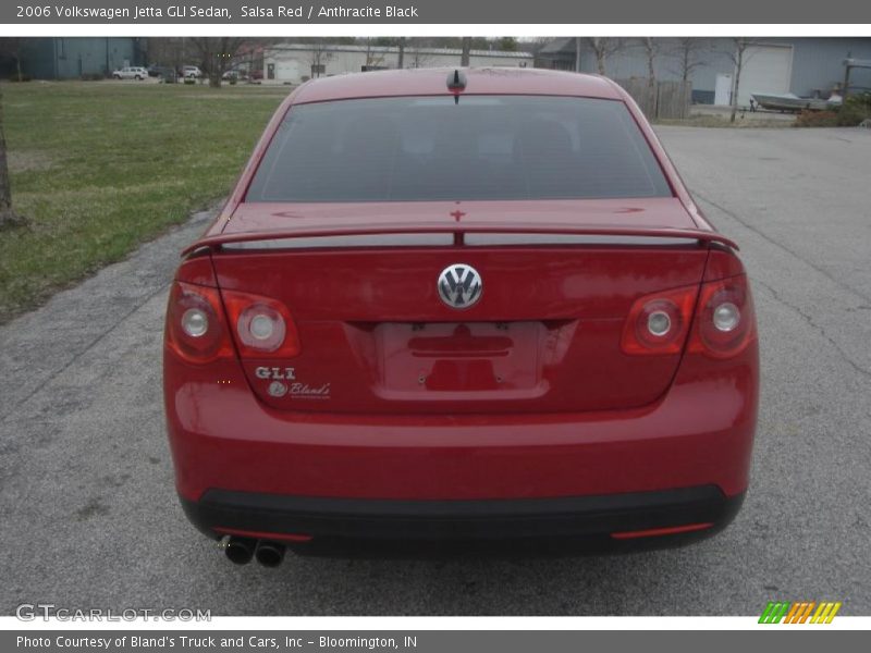 Salsa Red / Anthracite Black 2006 Volkswagen Jetta GLI Sedan