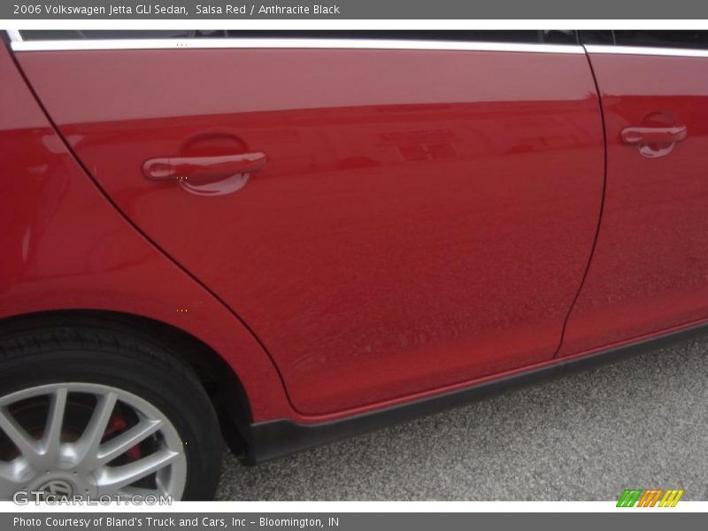 Salsa Red / Anthracite Black 2006 Volkswagen Jetta GLI Sedan