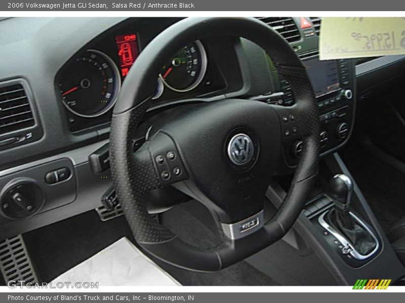 Salsa Red / Anthracite Black 2006 Volkswagen Jetta GLI Sedan