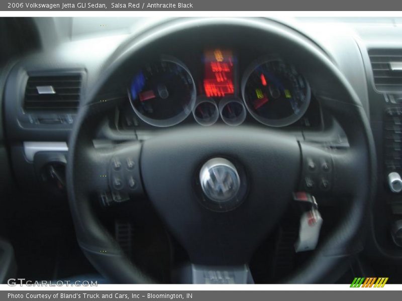 Salsa Red / Anthracite Black 2006 Volkswagen Jetta GLI Sedan