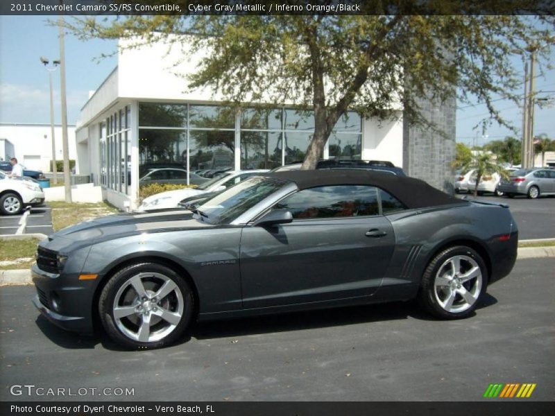  2011 Camaro SS/RS Convertible Cyber Gray Metallic