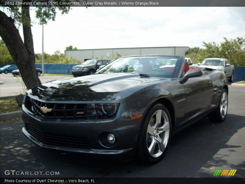  2011 Camaro SS/RS Convertible Cyber Gray Metallic