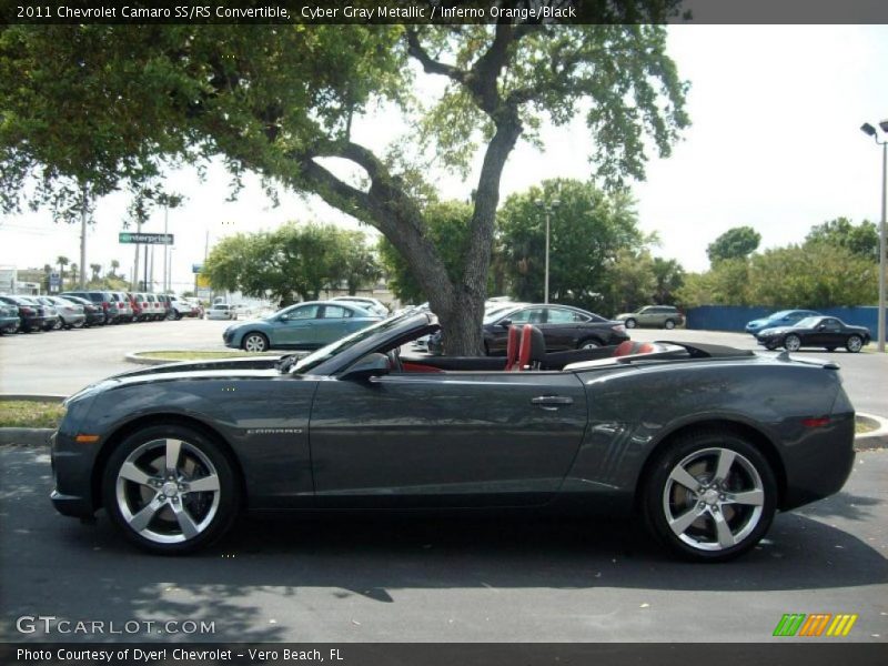  2011 Camaro SS/RS Convertible Cyber Gray Metallic