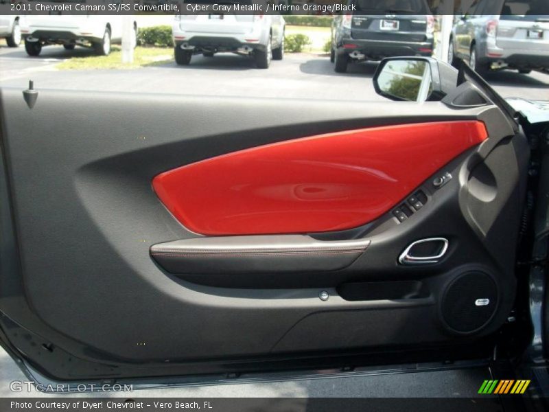 Door Panel of 2011 Camaro SS/RS Convertible
