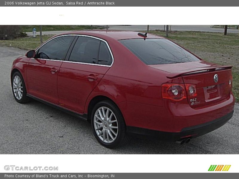 Salsa Red / Anthracite Black 2006 Volkswagen Jetta GLI Sedan