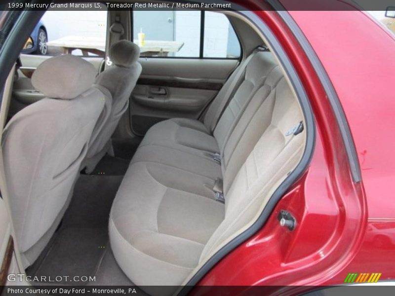 Toreador Red Metallic / Medium Parchment 1999 Mercury Grand Marquis LS