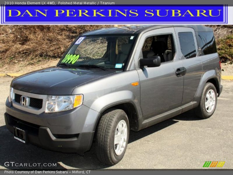 Polished Metal Metallic / Titanium 2010 Honda Element LX 4WD