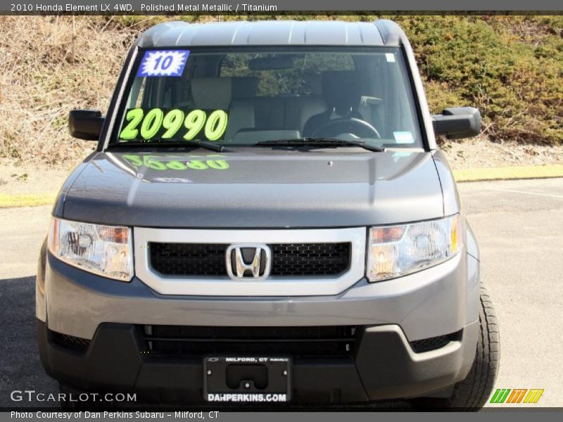 Polished Metal Metallic / Titanium 2010 Honda Element LX 4WD