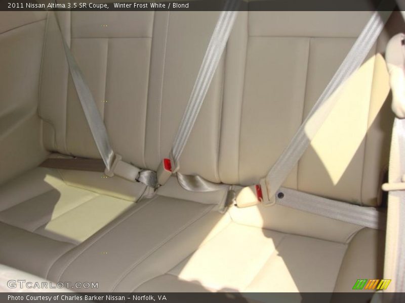 Winter Frost White / Blond 2011 Nissan Altima 3.5 SR Coupe