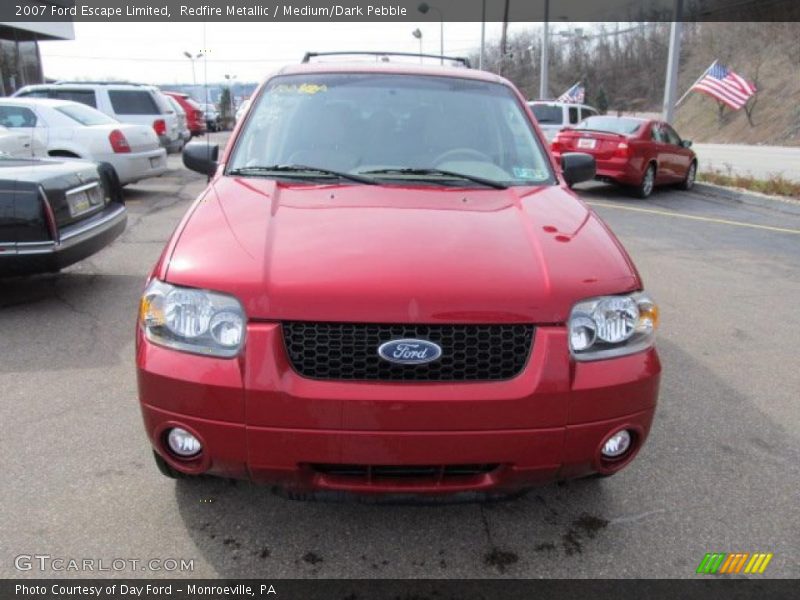 Redfire Metallic / Medium/Dark Pebble 2007 Ford Escape Limited