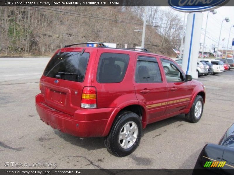 Redfire Metallic / Medium/Dark Pebble 2007 Ford Escape Limited
