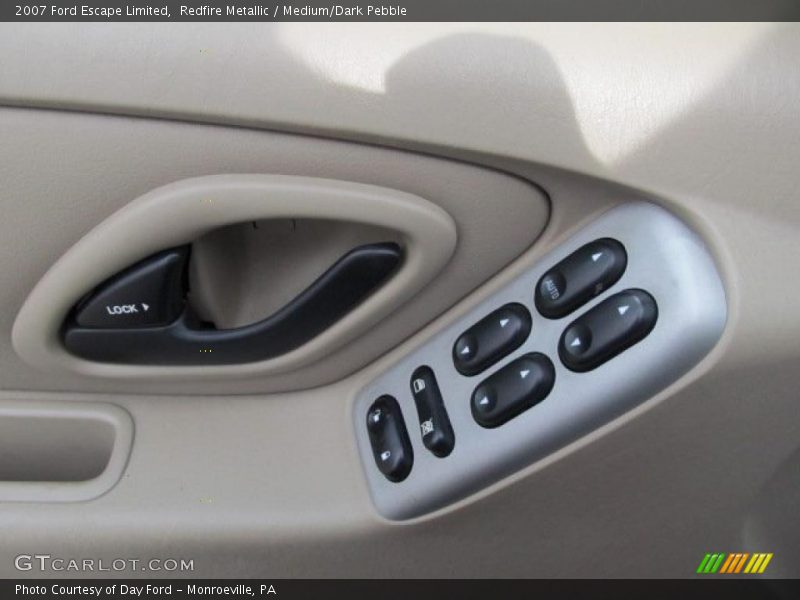 Redfire Metallic / Medium/Dark Pebble 2007 Ford Escape Limited