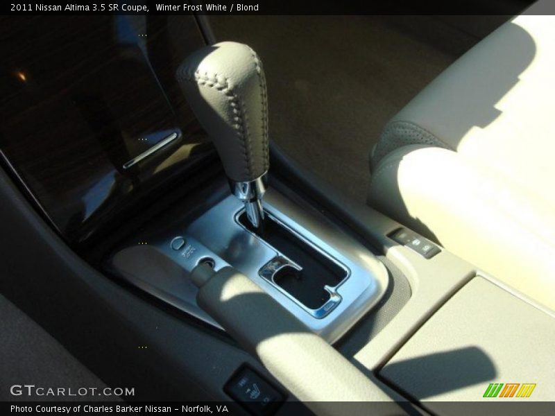Winter Frost White / Blond 2011 Nissan Altima 3.5 SR Coupe