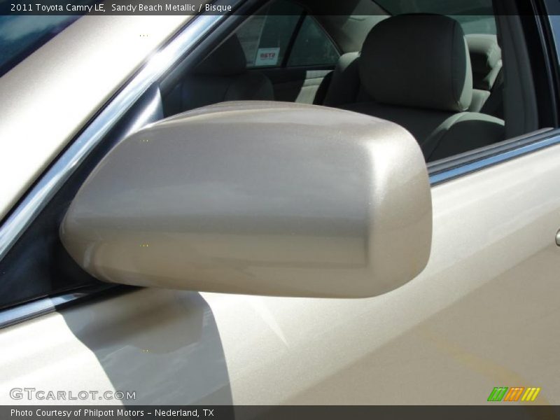 Sandy Beach Metallic / Bisque 2011 Toyota Camry LE