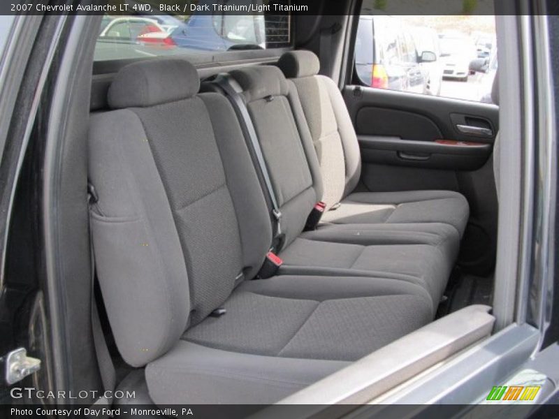 Black / Dark Titanium/Light Titanium 2007 Chevrolet Avalanche LT 4WD