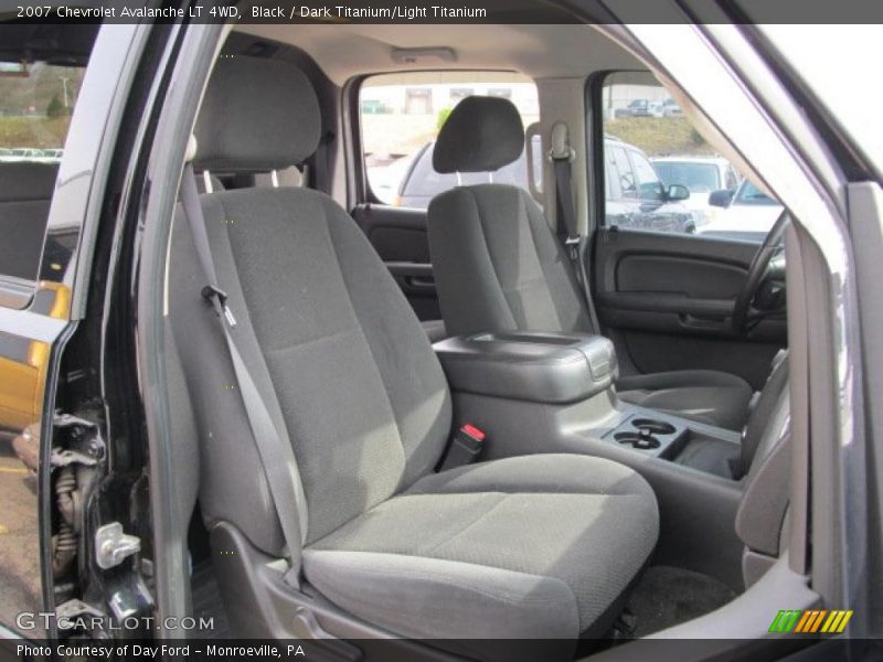 Black / Dark Titanium/Light Titanium 2007 Chevrolet Avalanche LT 4WD