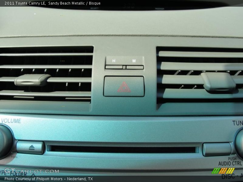 Sandy Beach Metallic / Bisque 2011 Toyota Camry LE