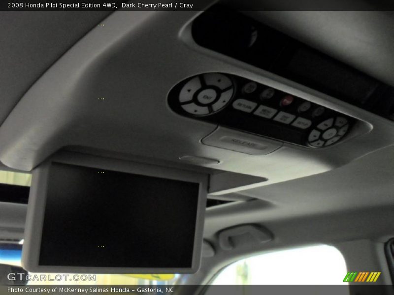 Dark Cherry Pearl / Gray 2008 Honda Pilot Special Edition 4WD