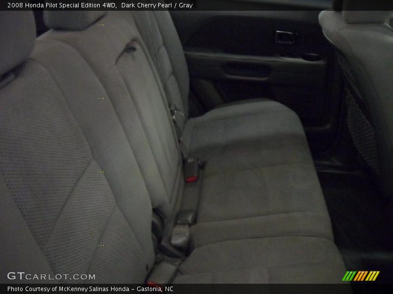 Dark Cherry Pearl / Gray 2008 Honda Pilot Special Edition 4WD