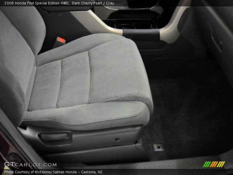 Dark Cherry Pearl / Gray 2008 Honda Pilot Special Edition 4WD