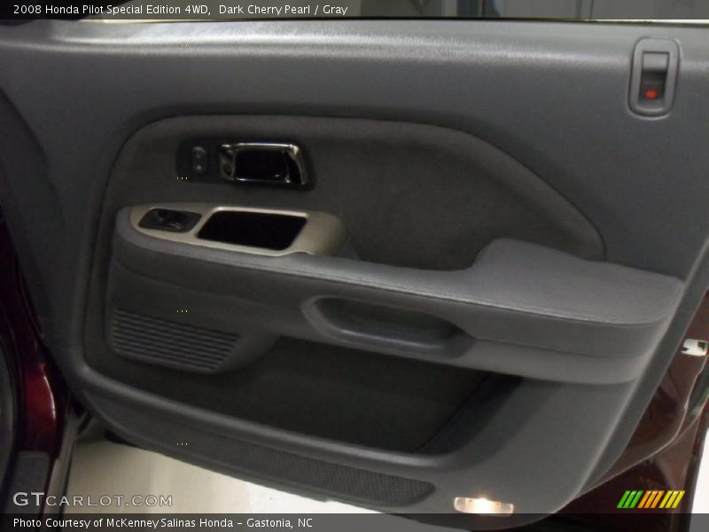 Dark Cherry Pearl / Gray 2008 Honda Pilot Special Edition 4WD
