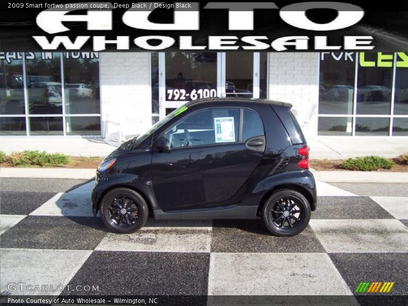 Deep Black / Design Black 2009 Smart fortwo passion coupe