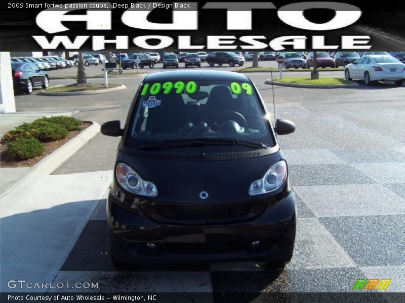 Deep Black / Design Black 2009 Smart fortwo passion coupe