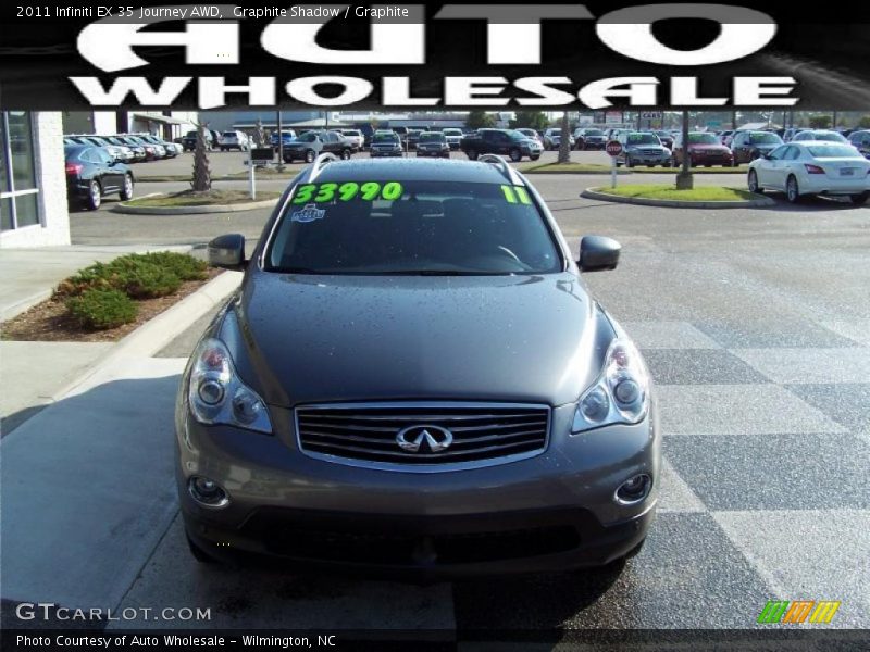Graphite Shadow / Graphite 2011 Infiniti EX 35 Journey AWD