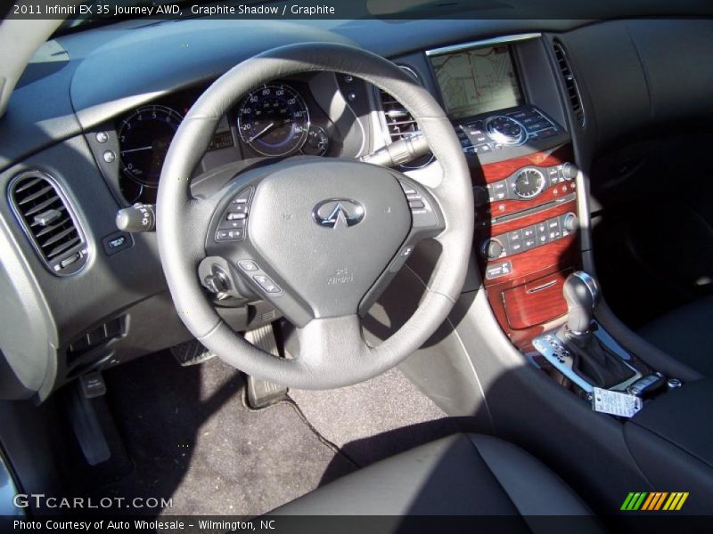 Graphite Shadow / Graphite 2011 Infiniti EX 35 Journey AWD