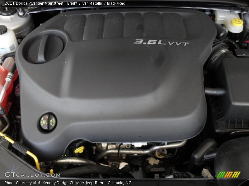  2011 Avenger Mainstreet Engine - 3.6 Liter DOHC 24-Valve VVT Pentastar V6