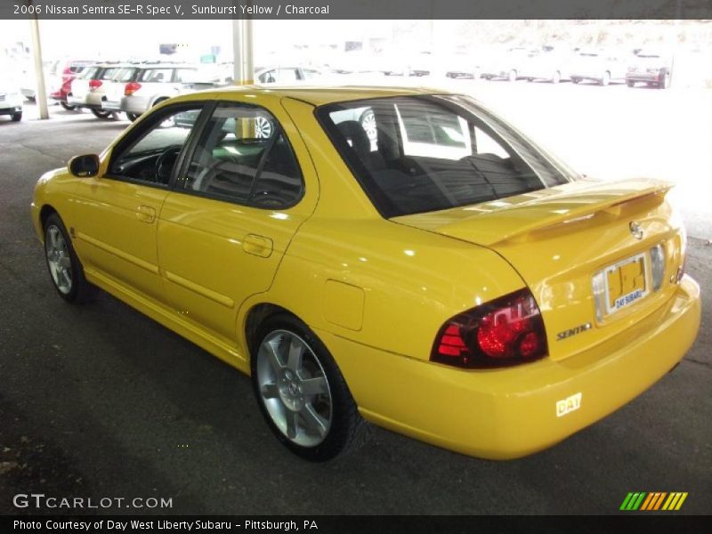 Yellow nissan sentra ser spec v #10