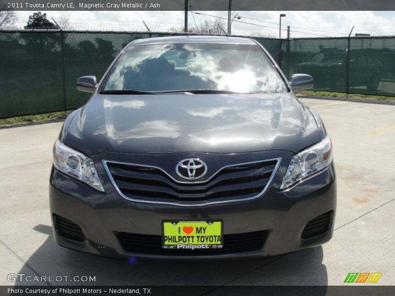 Magnetic Gray Metallic / Ash 2011 Toyota Camry LE