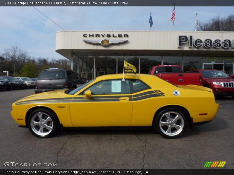  2010 Challenger R/T Classic Detonator Yellow