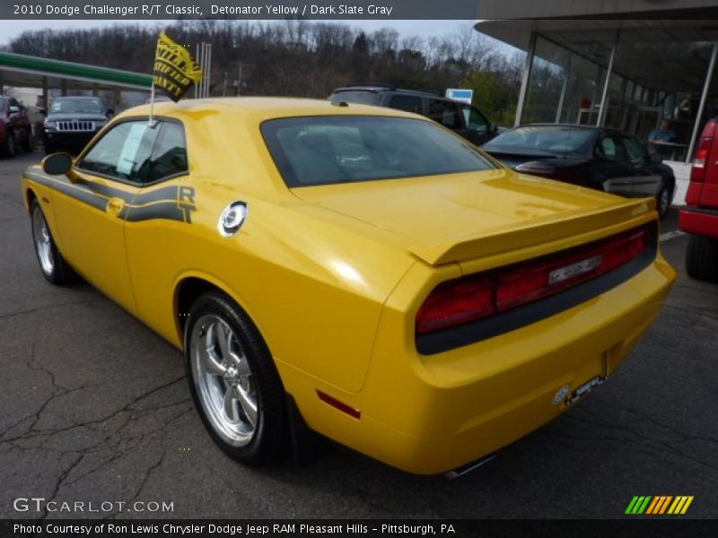  2010 Challenger R/T Classic Detonator Yellow