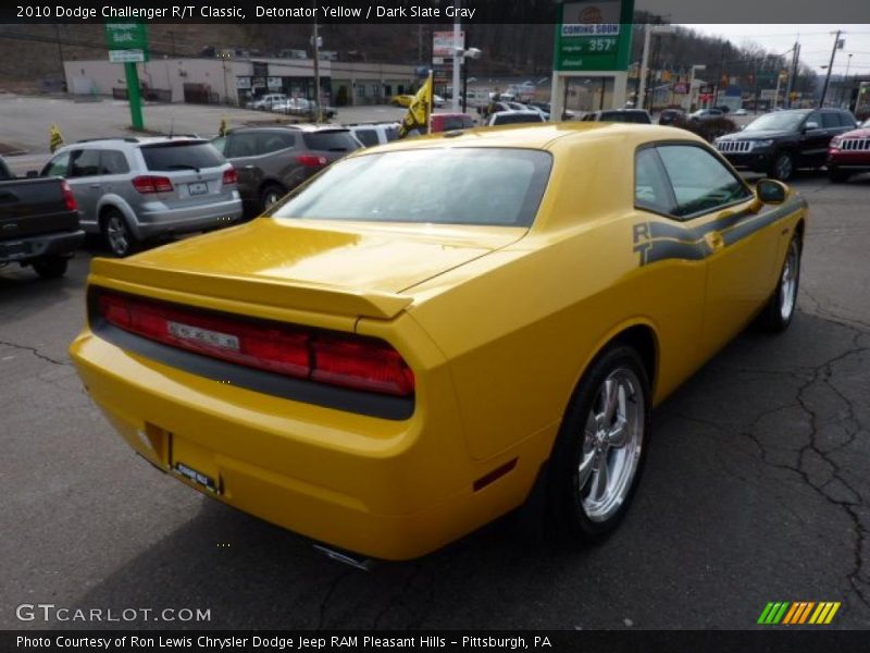 2010 Challenger R/T Classic Detonator Yellow
