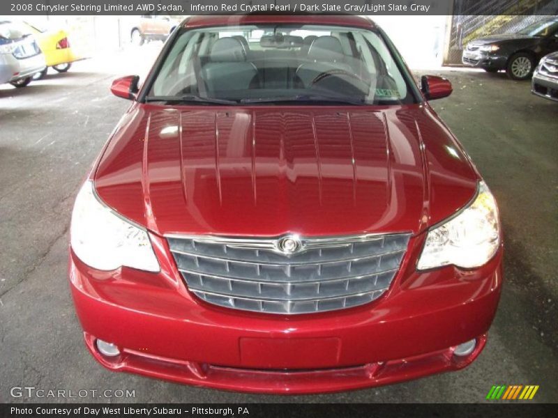  2008 Sebring Limited AWD Sedan Inferno Red Crystal Pearl
