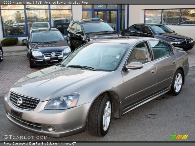 Polished Pewter Metallic / Frost 2006 Nissan Altima 3.5 SE