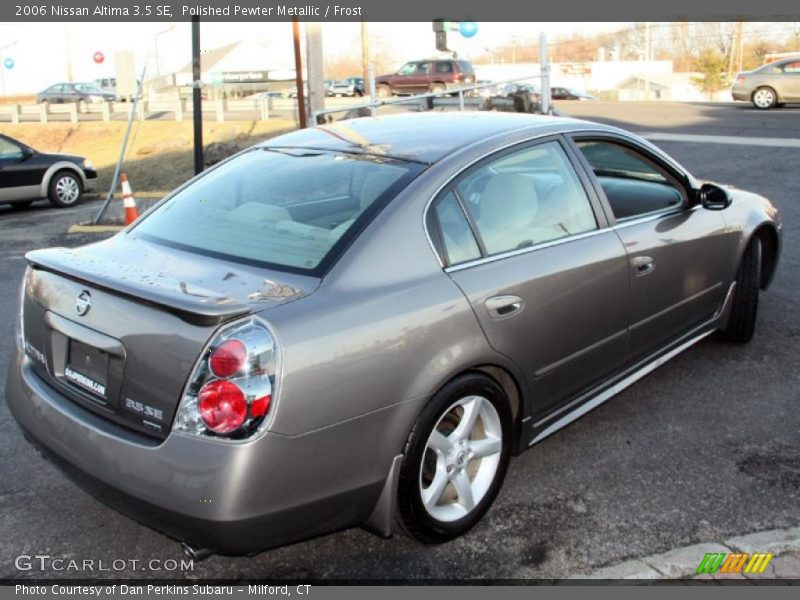 Polished Pewter Metallic / Frost 2006 Nissan Altima 3.5 SE