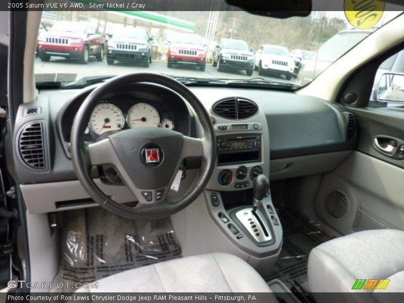 Silver Nickel / Gray 2005 Saturn VUE V6 AWD